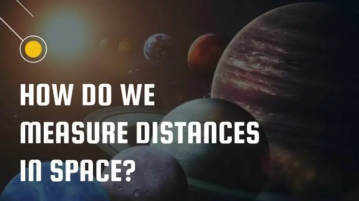 How do we measure the distances to things in space?
