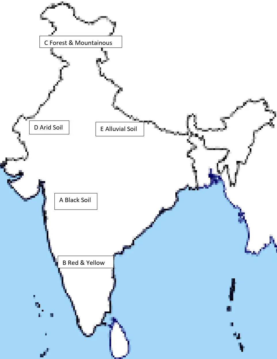 Competency Based Questions Class 10 Geography Chapter 1 5mark Q6