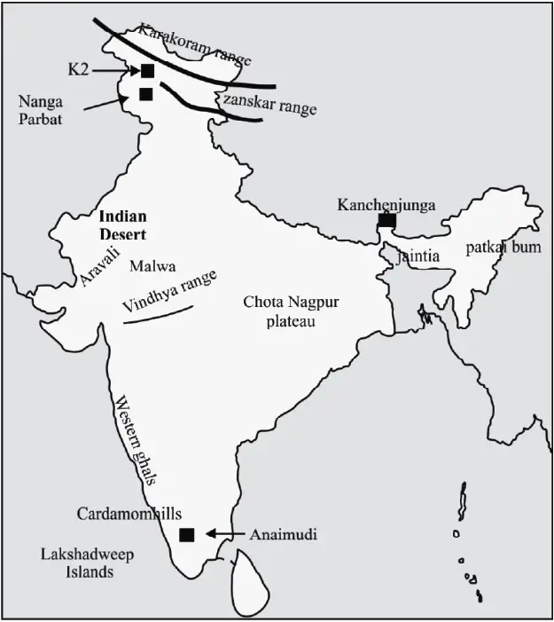 Intext Questions Geography Class 9 Chapter 2 Physical Features of India 1