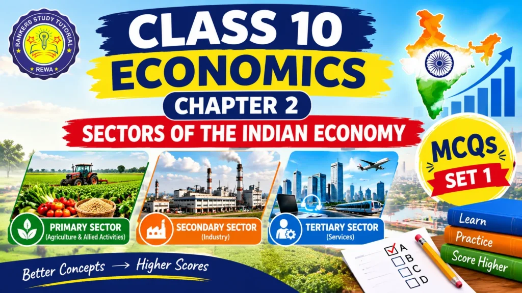 CBSE Class 10 Economics_ Sectors MCQs Set 1