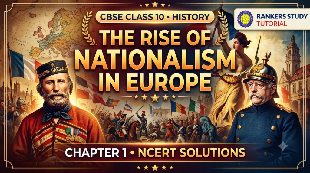 CBSE Class 10 History Chapter 1 The Rise of Nationalism in Europe NCERT Solution Banner Image