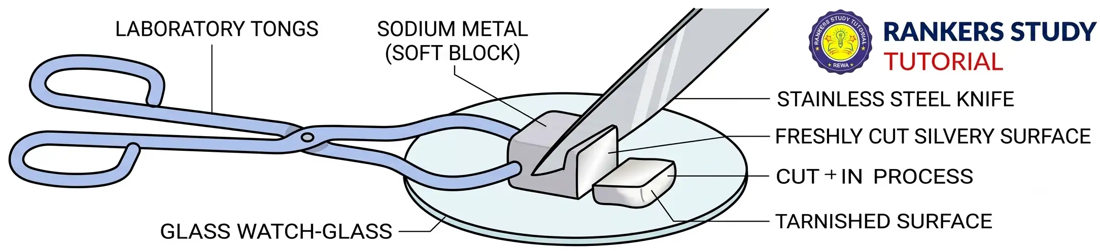 Cutting Sodium Metal with a Knife