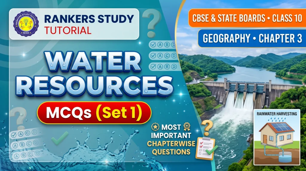 Home cbse class 10 geography chapter 3 water resources
