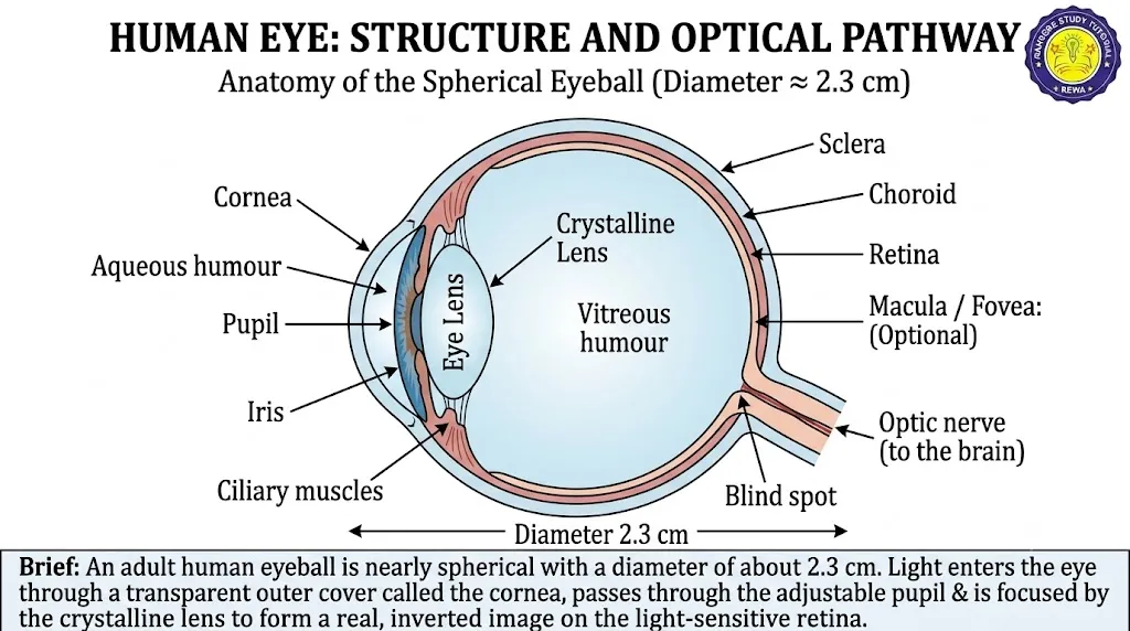 Human Eye Anatomy and Defect Corrections