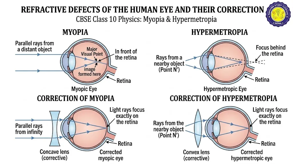 Human Eye Anatomy and Defect Corrections