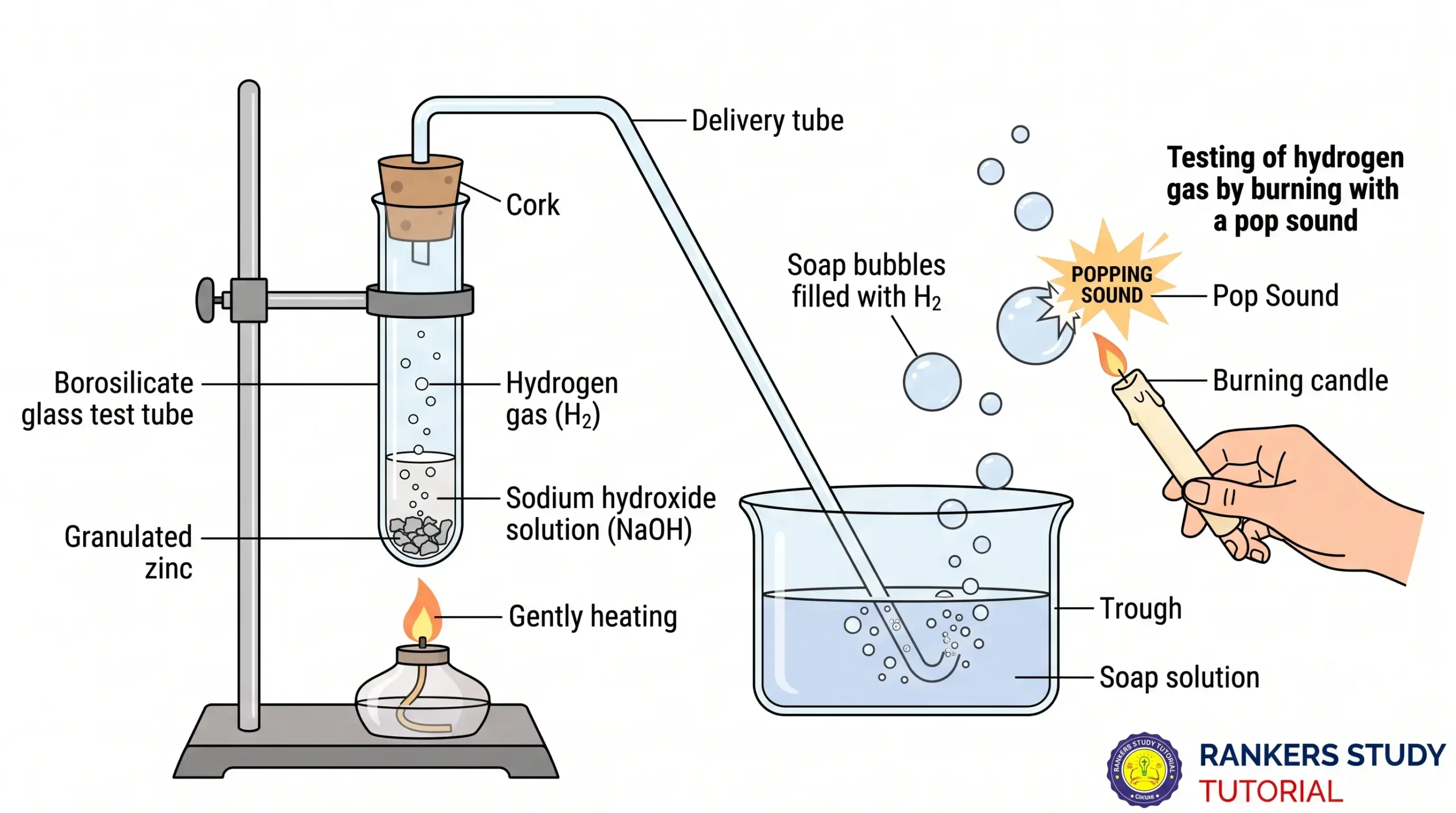 Reaction of Zinc with Sodium Hydroxide