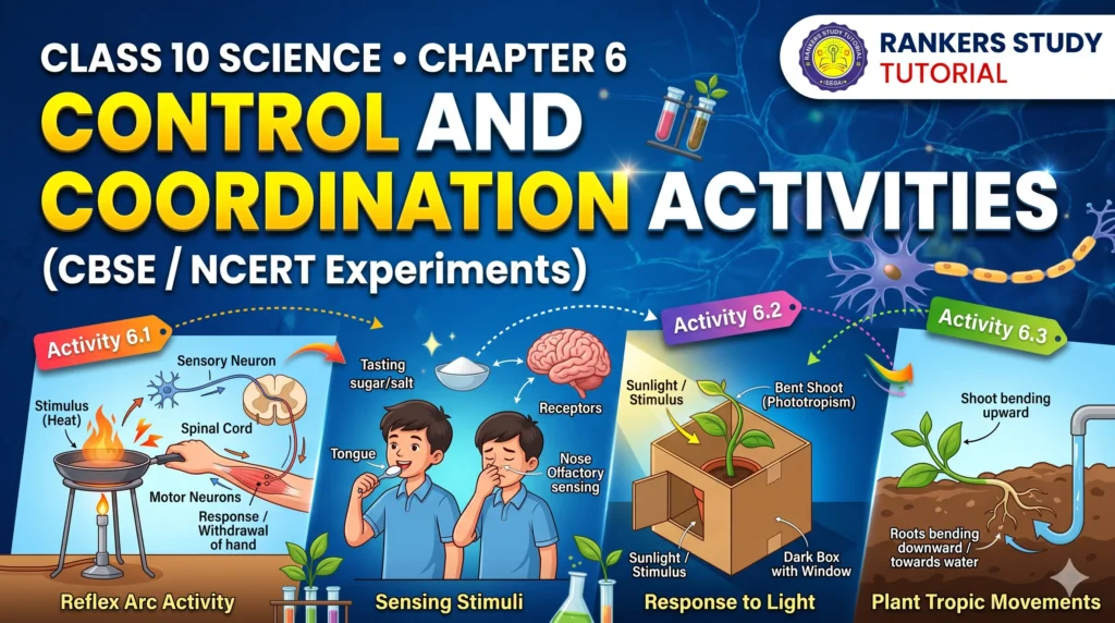 Home cbse class 10 science chapter 6 activities