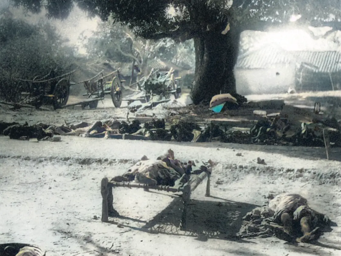 Aftermath at Chauri Chaura Gorakhpur 1922