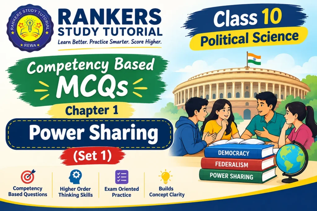 Home class 10 political science chapter 1 power sharing mcqs set 1
