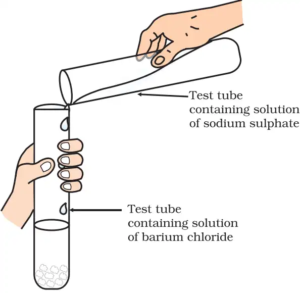 Fig. 1.9 Double displacement precipitation