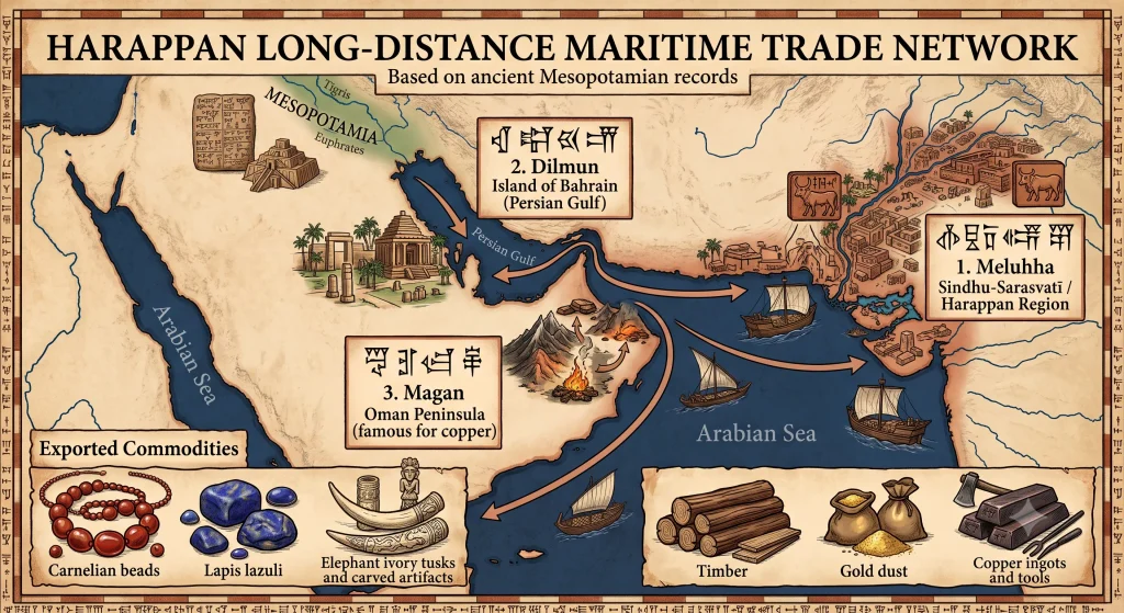 Class 9 Social Science (History) — Chapter 4: Early Humans and Beginning of Civilisation class 9 harappan long distance trade