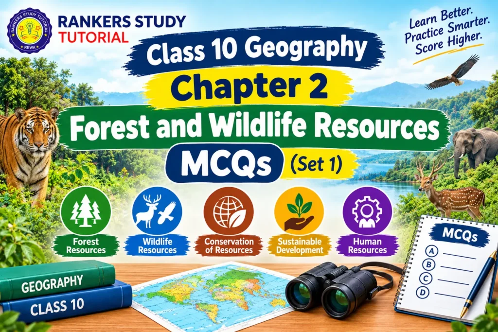 Home forest and wildlife resources mcqs set 1