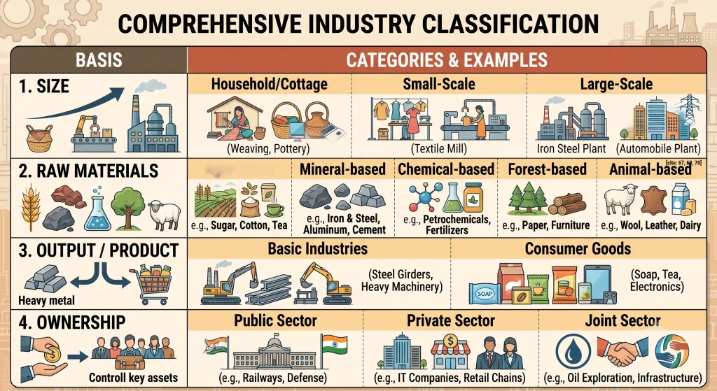Class 12 Geography (Fundamentals of Human Geography) — Chapter 5: Secondary Activities g 12 05 comprehennsive industry