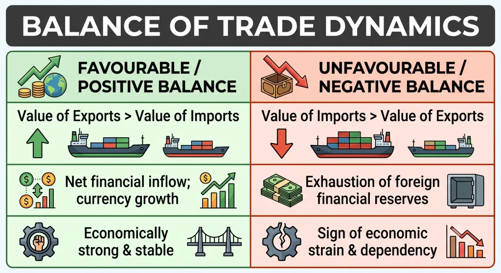 Class 12 Geography (Fundamentals of Human Geography) — Chapter 8: International Trade g 12 07 balance of trade